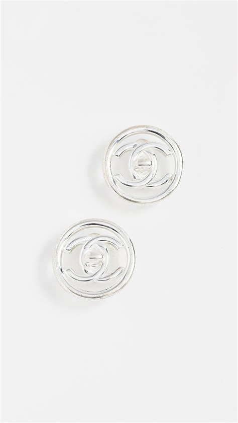 shopbop chanel earrings|Chanel Earrings .